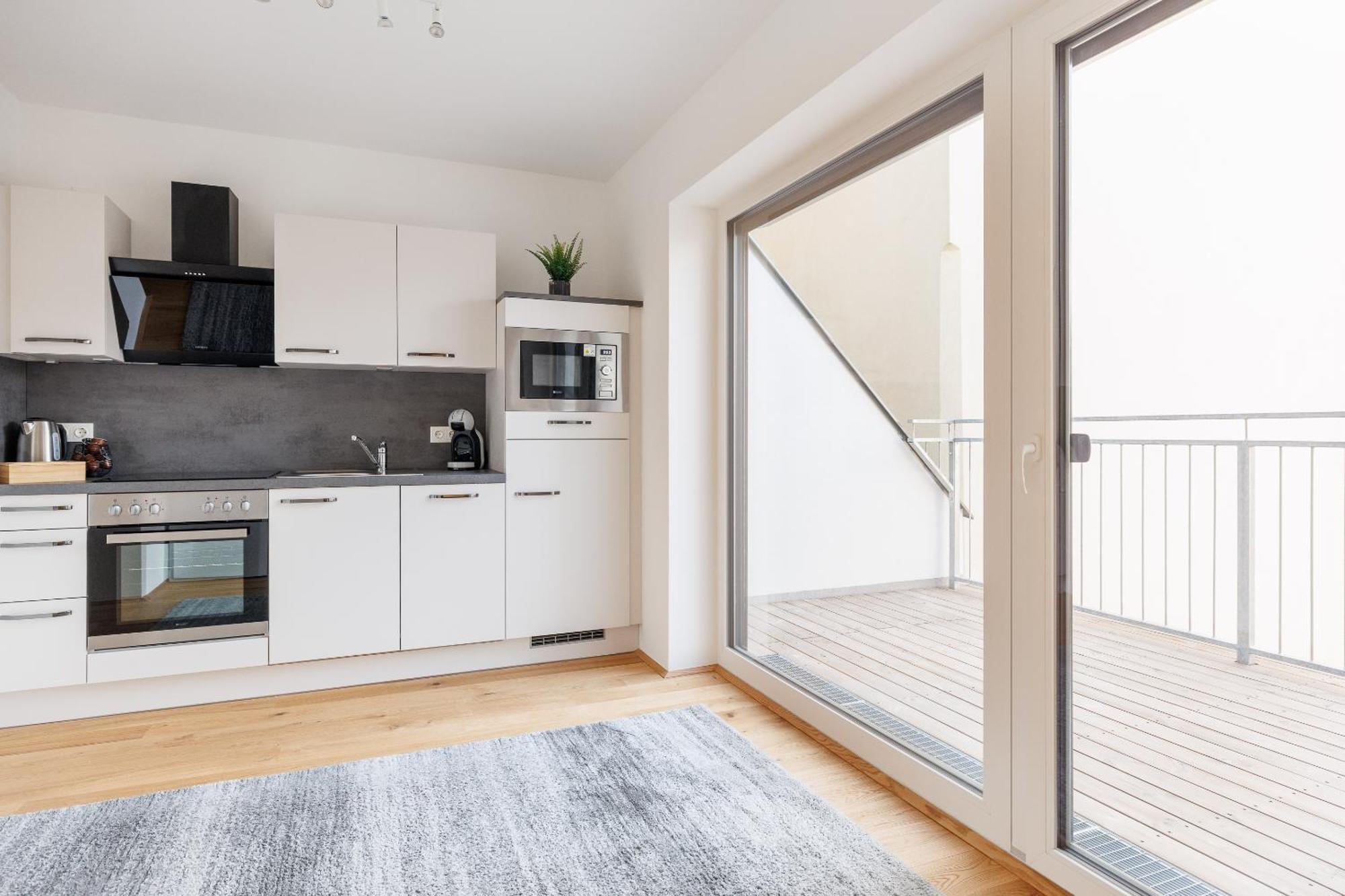 Symphony Apartments 42 - Modern Loft With Terrace And Grill In Central Location Viena Exterior foto