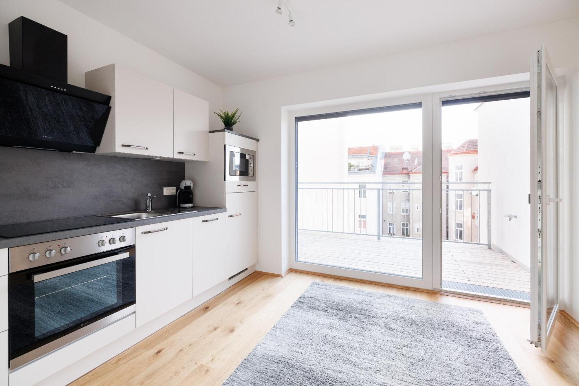 Symphony Apartments 42 - Modern Loft With Terrace And Grill In Central Location Viena Exterior foto